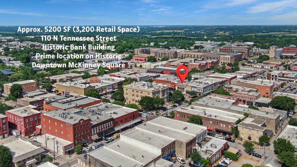 More Photos Of 110 N Tennessee St, McKinney Storefront Retail Office For Lease