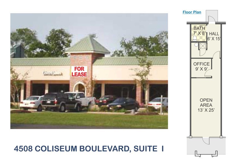 More Photos Of 4508 Coliseum Blvd, Alexandria General Retail For Lease