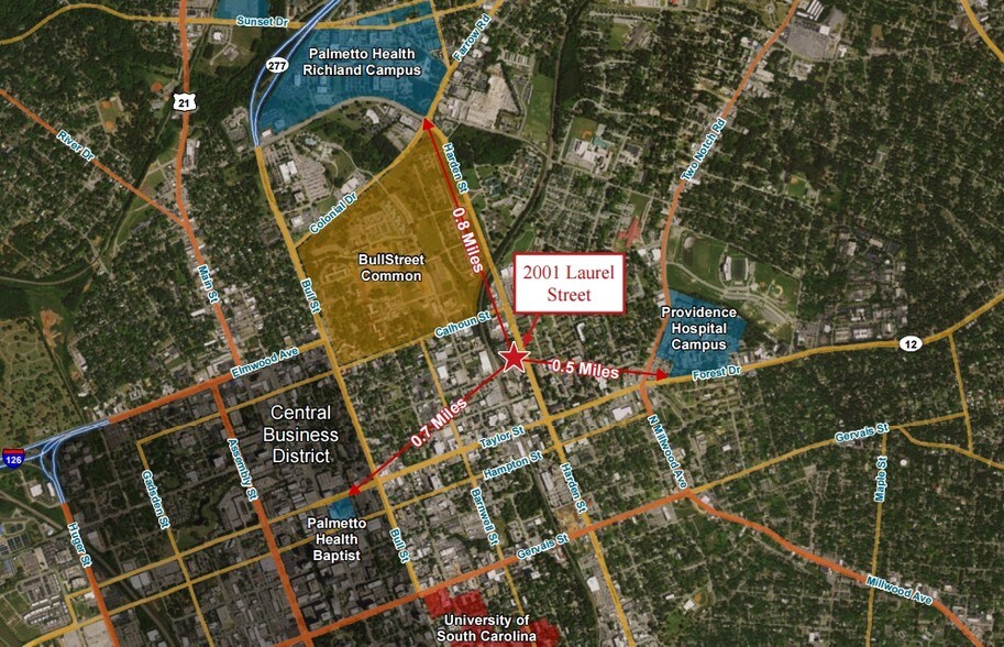 More Photos Of 2001 Laurel St, Columbia Medical For Sale