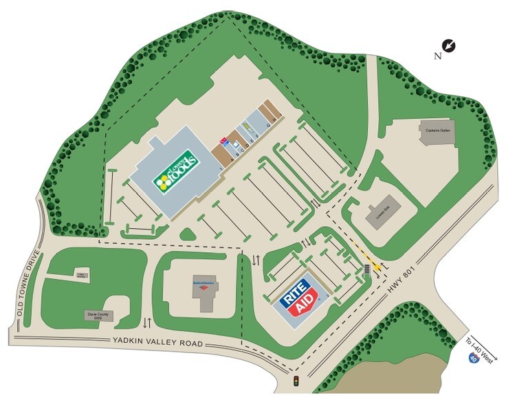 More Photos Of 260 N NC Hwy 801, Advance Freestanding For Lease