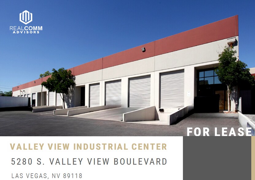 Primary Photo Of 5280 S Valley View Blvd, Las Vegas Warehouse For Lease