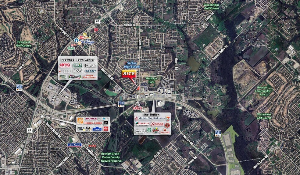 More Photos Of NWQ of Miles Rd & Bunker Hill, Sachse Land For Sale