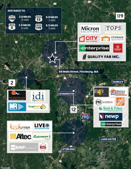 More Photos Of 64 Main St, Fitchburg Warehouse For Sale