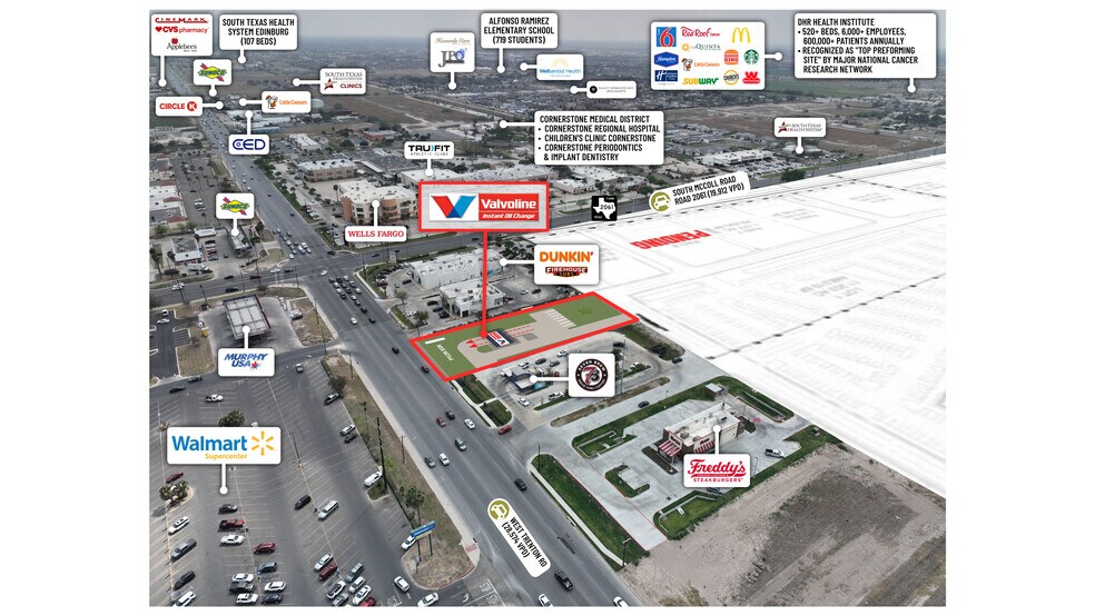 More Photos Of W Trenton Rd & S McColl rd, Edinburg Auto Repair For Sale