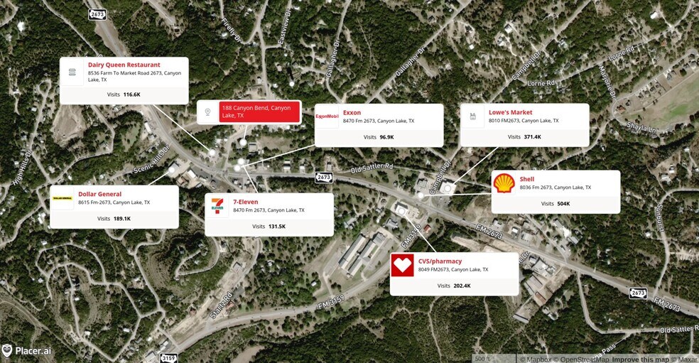 More Photos Of 188 Canyon Bnd, Canyon Lake Self Storage For Sale