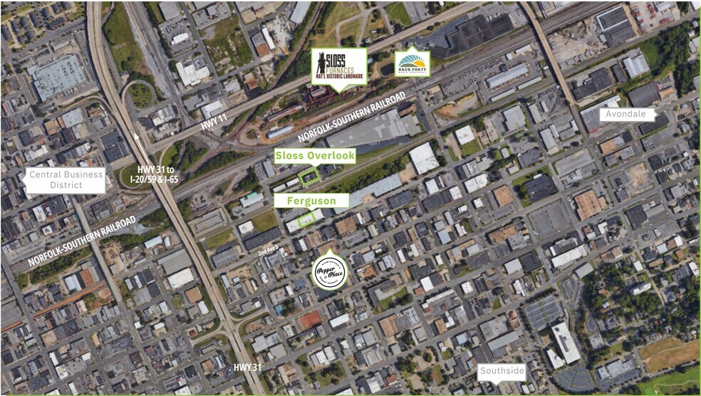 More Photos Of 2810-2820 2nd Ave S, Birmingham Flex For Lease