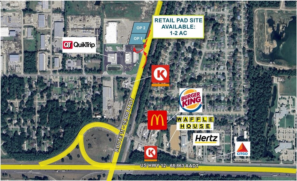 More Photos Of 61025 LA-11 Hwy, Slidell Land For Lease