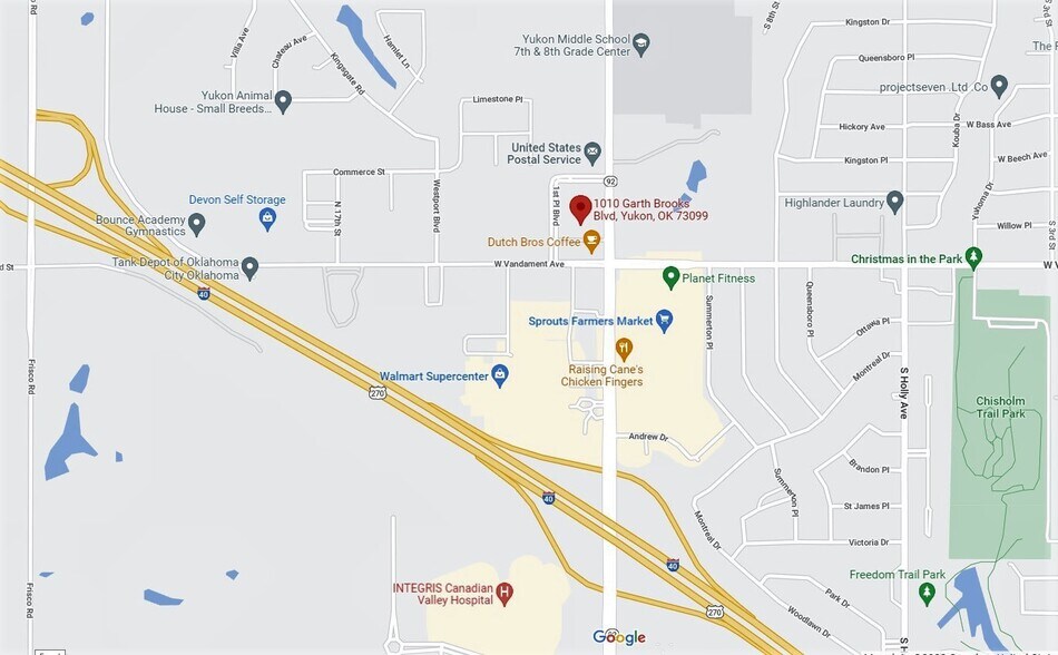 More Photos Of 1010 Garth Brooks Blvd, Yukon Storefront Retail Office For Lease