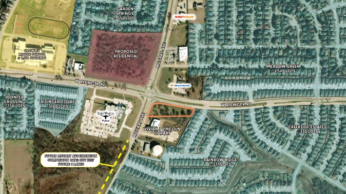 More Photos Of 8801 McCart Ave, Fort Worth Land For Sale