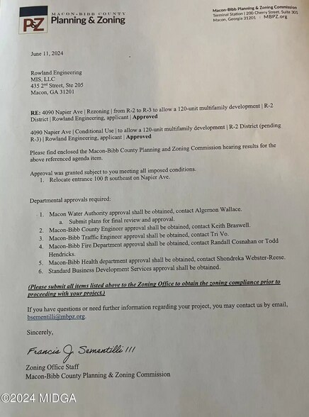 More Photos Of 4090 Napier Ave, Macon-Bibb Land For Sale