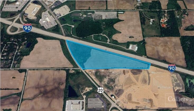 Primary Photo Of SEC I-90 & Route 20, Hampshire Land For Sale