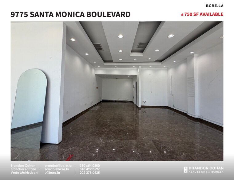 More Photos Of 9775 Santa Monica Blvd, Beverly Hills Storefront For Lease