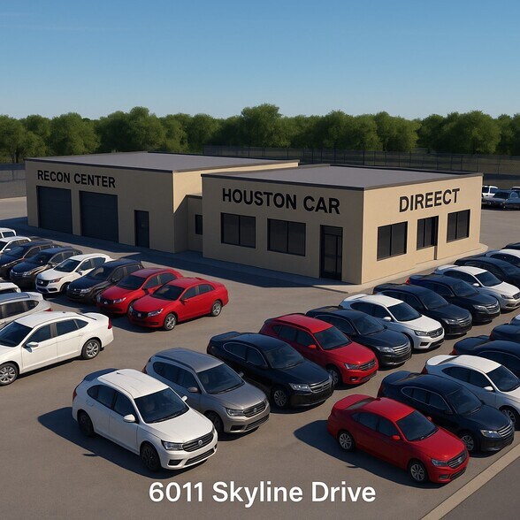 More Photos Of 6011 Skyline Dr, Houston Auto Dealership For Lease