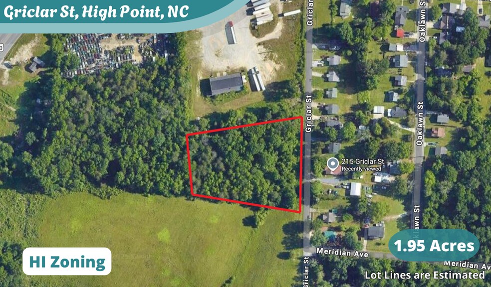 Primary Photo Of Griclar @ Princeton Ave, Thomasville Land For Sale