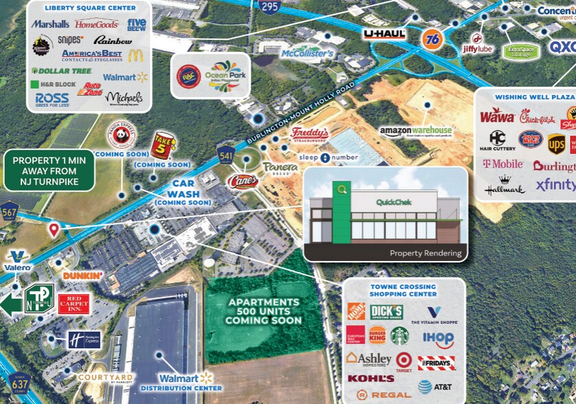 More Photos Of Burlington Mt Holly Rd & Irick rd, Westampton Service Station For Sale