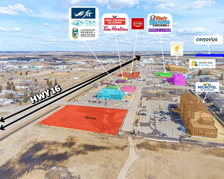 Primary Photo Of 4295 44 ave, Lloydminster Land For Sale