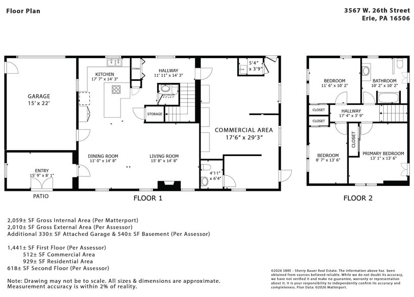 More Photos Of 3567 W 26th St, Erie Freestanding For Sale