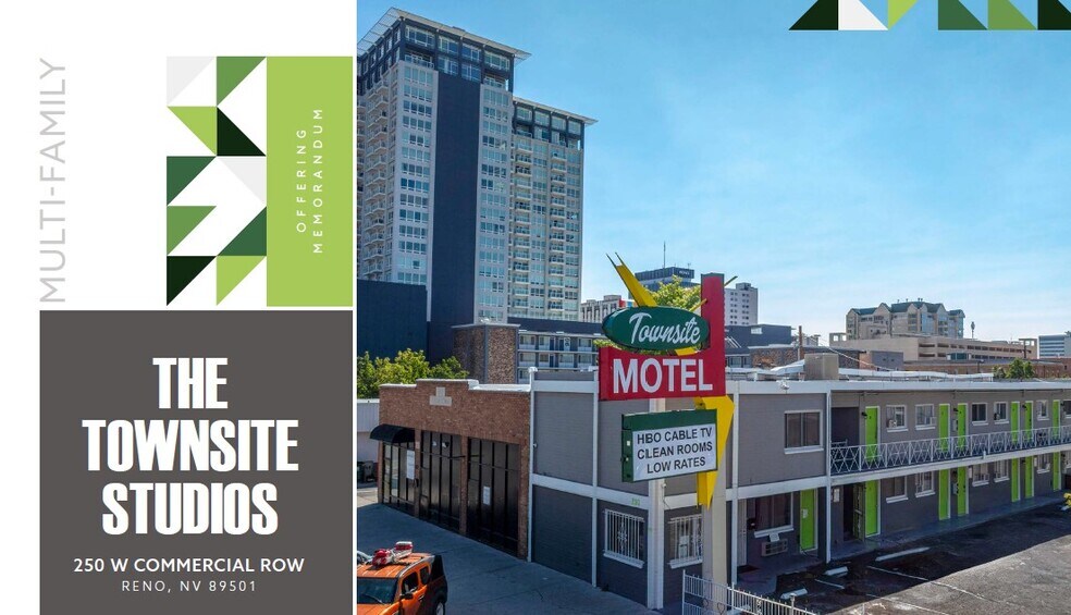 Primary Photo Of 250 W Commercial Row, Reno Hotel For Sale