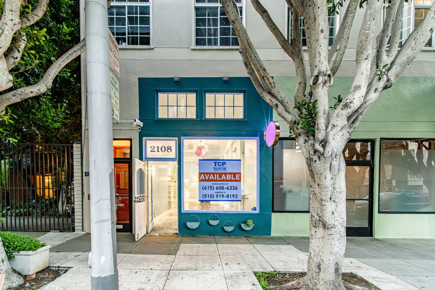 More Photos Of 2100-2110 Sutter St, San Francisco Freestanding For Lease