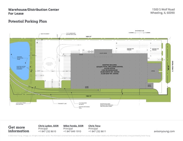 More Photos Of 1500 S Wolf Rd, Wheeling Warehouse For Lease