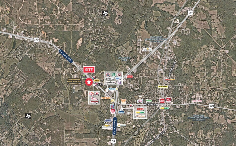 More Photos Of 1925 US Highway 190, Livingston Land For Lease