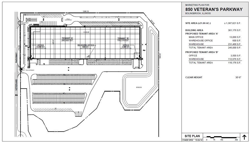 More Photos Of 850 Veterans Pky, Bolingbrook Distribution For Lease