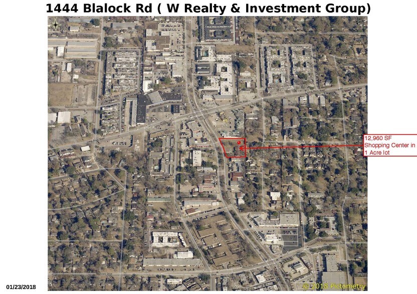 Primary Photo Of 1444 Blalock Rd, Houston Storefront For Lease