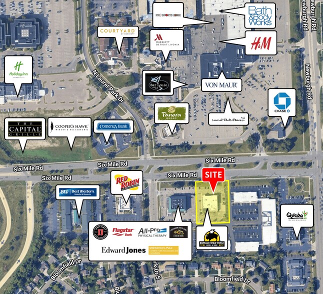 More Photos Of 37643-37651 Six Mile Rd, Livonia General Retail For Sale