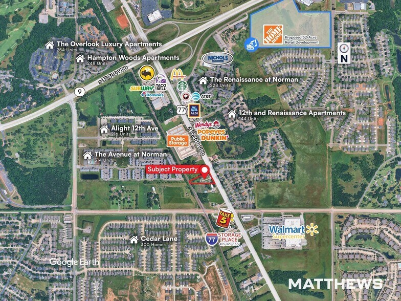 Primary Photo Of 3440 Classen Blvd, Norman Land For Sale