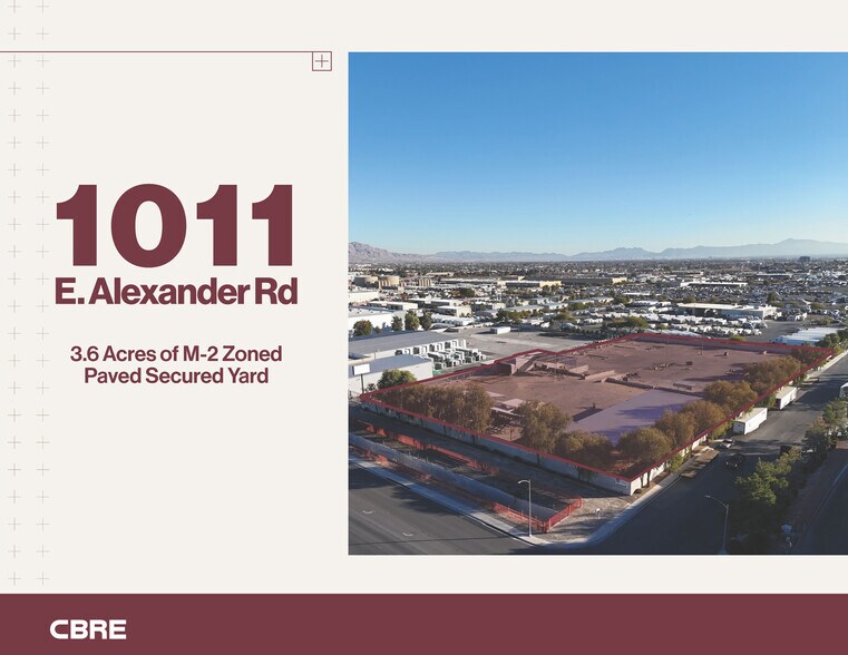 Primary Photo Of 1011 E Alexander Rd, North Las Vegas Land For Lease
