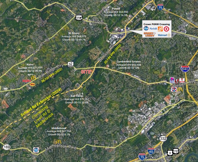 More Photos Of 6701 Oak Ridge Hwy, Knoxville Land For Sale