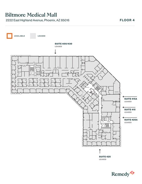 More Photos Of 2222 E Highland Ave, Phoenix Medical For Lease