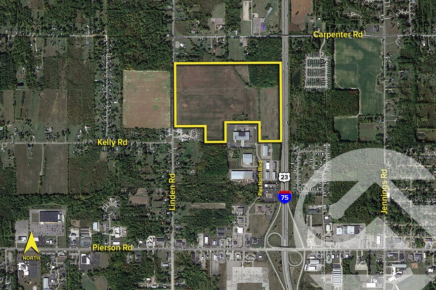 Primary Photo Of Pier North Blvd, Flint Land For Sale