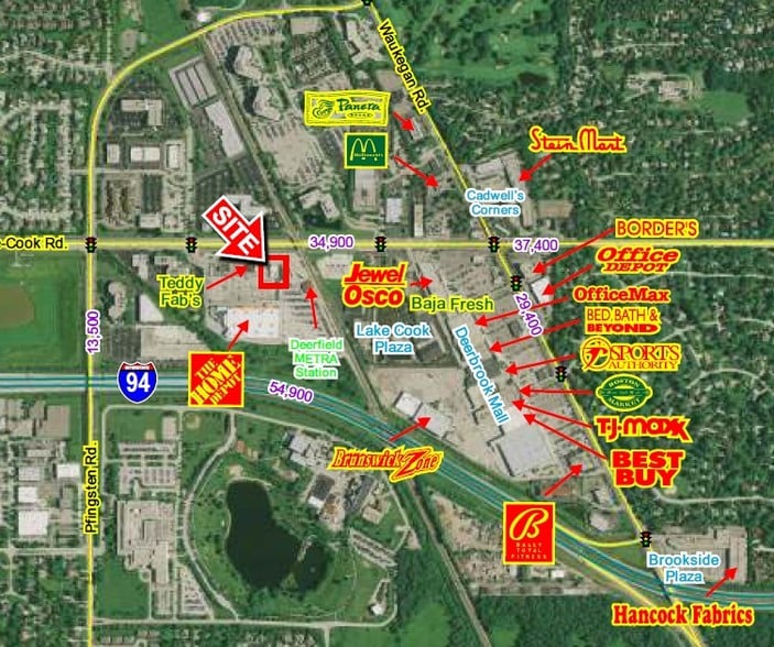 More Photos Of 649 Lake Cook Rd, Deerfield Restaurant For Lease