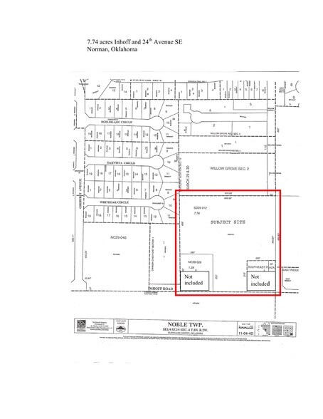 More Photos Of E Imhoff & 24th Avenue SE, Norman Land For Sale