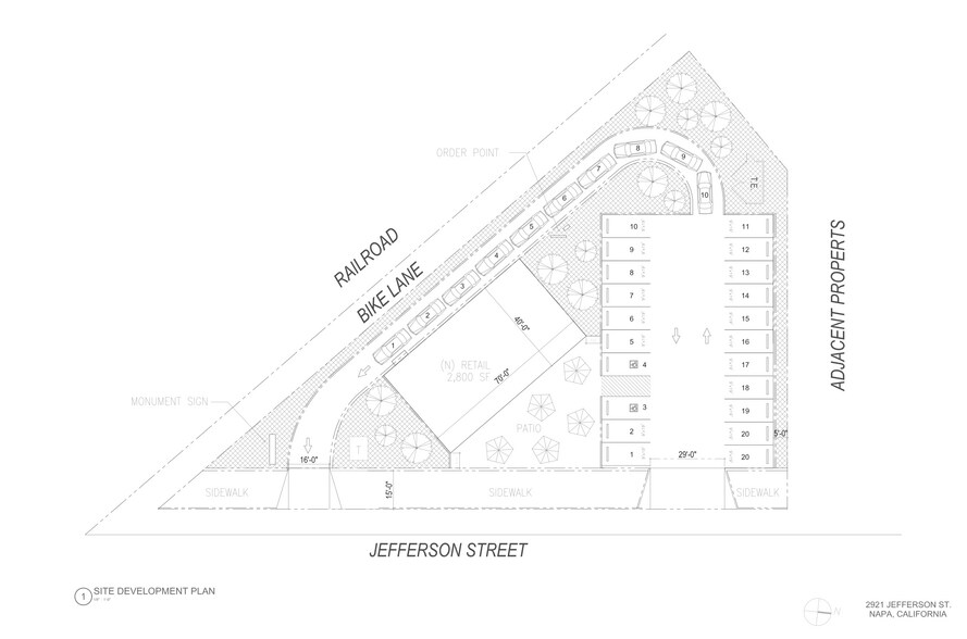More Photos Of 2921 Jefferson St, Napa Land For Lease