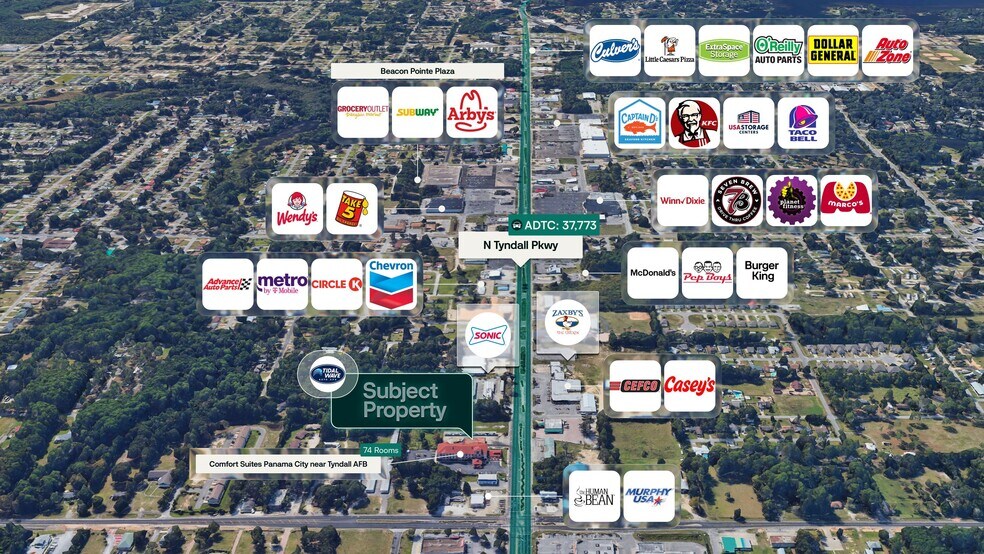 More Photos Of 252 N Tyndall Pky, Panama City Carwash For Sale