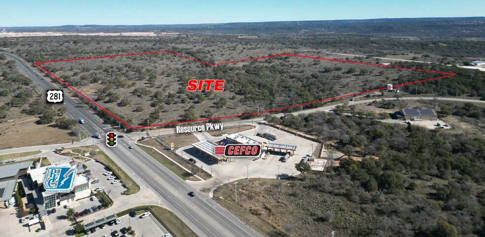 More Photos Of U.S. Highway 281 & Resource Parkway, Marble Falls Land For Sale