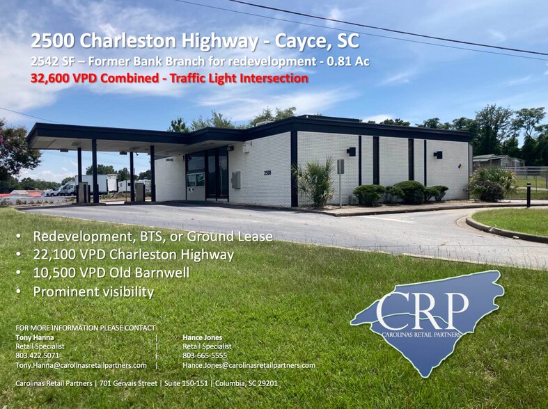 More Photos Of 2500 Charleston Hwy, Cayce Bank For Lease