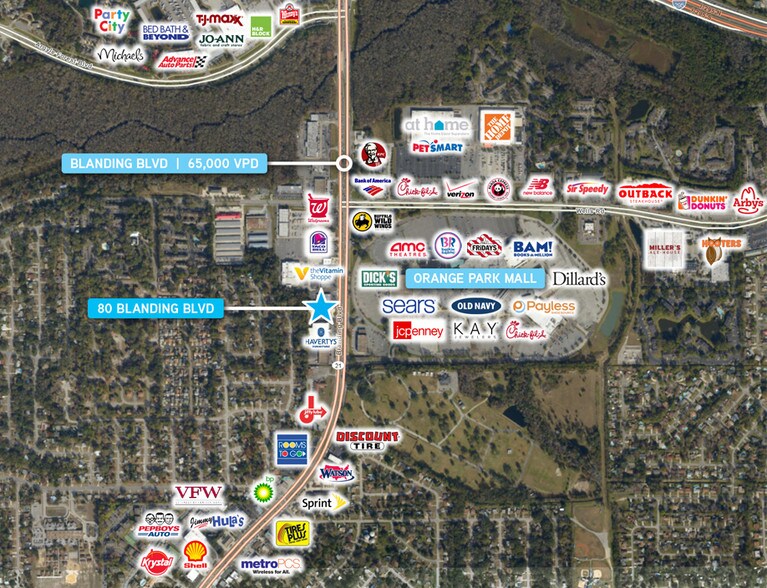 More Photos Of 80 Blanding Blvd, Orange Park Freestanding For Lease