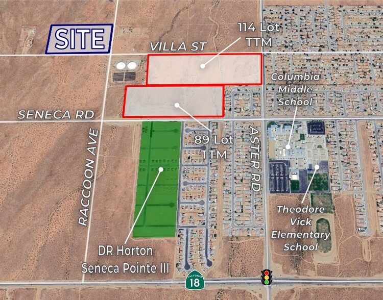 Primary Photo Of 00 Villa st @ Calendula Rd., Adelanto Land For Sale