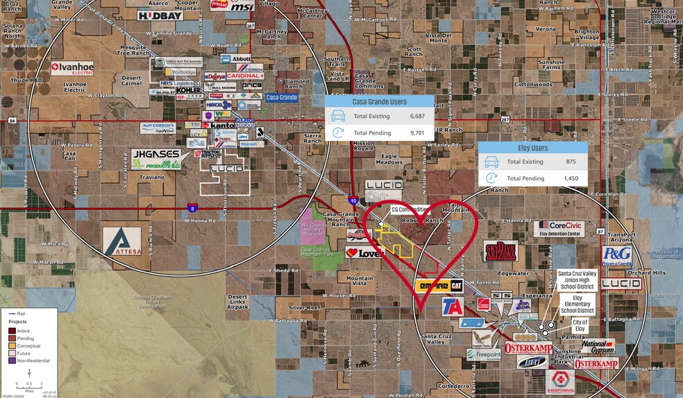Primary Photo Of I-10 & I-8, Eloy Land For Sale