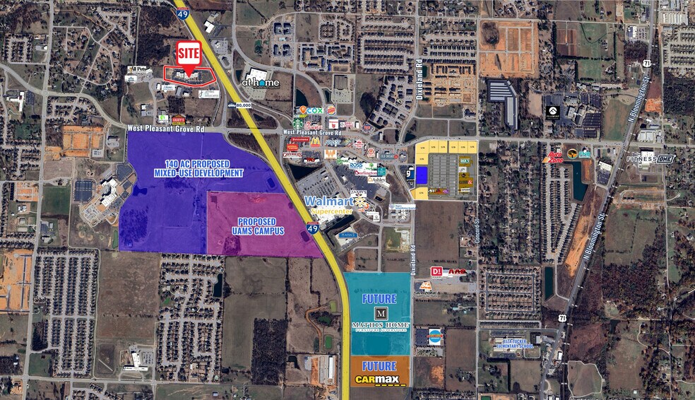 More Photos Of 3605 W Southern Hills Blvd, Rogers Office For Sale