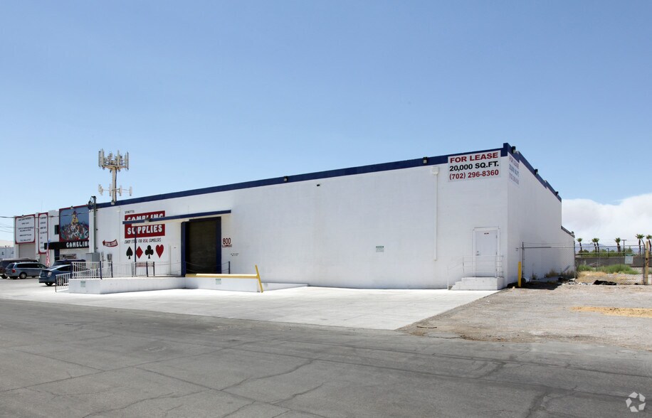 Primary Photo Of 800-810 S Commerce St, Las Vegas Warehouse For Sale