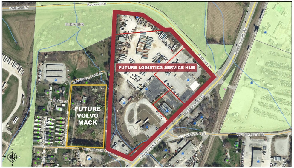 More Photos Of 5045 Hendersonville Rd, Fletcher Land For Lease