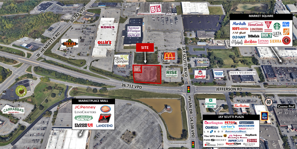 More Photos Of 544 Jefferson Road, Rochester Land For Sale