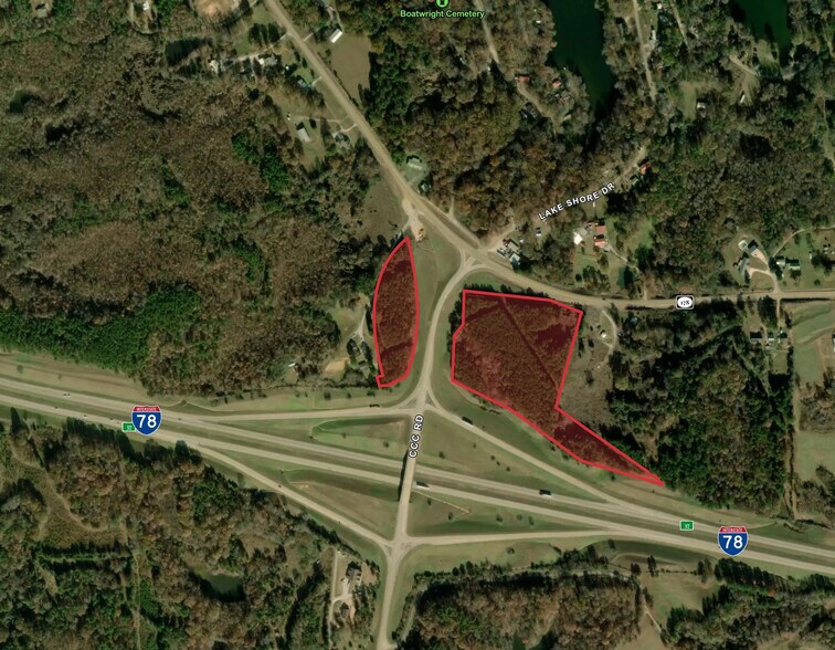 Primary Photo Of Ccc Rd Rd @ Highway 78, Potts Camp Land For Sale