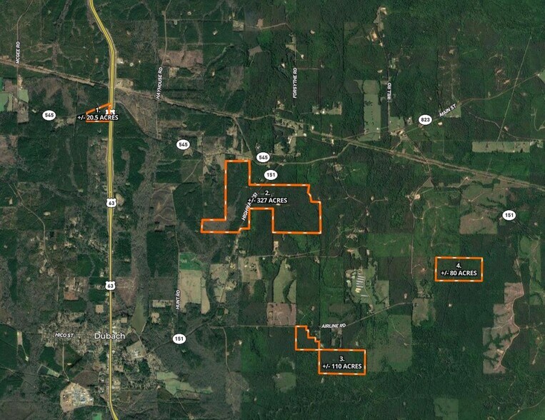 More Photos Of Airline Rd., Dubach Land For Sale