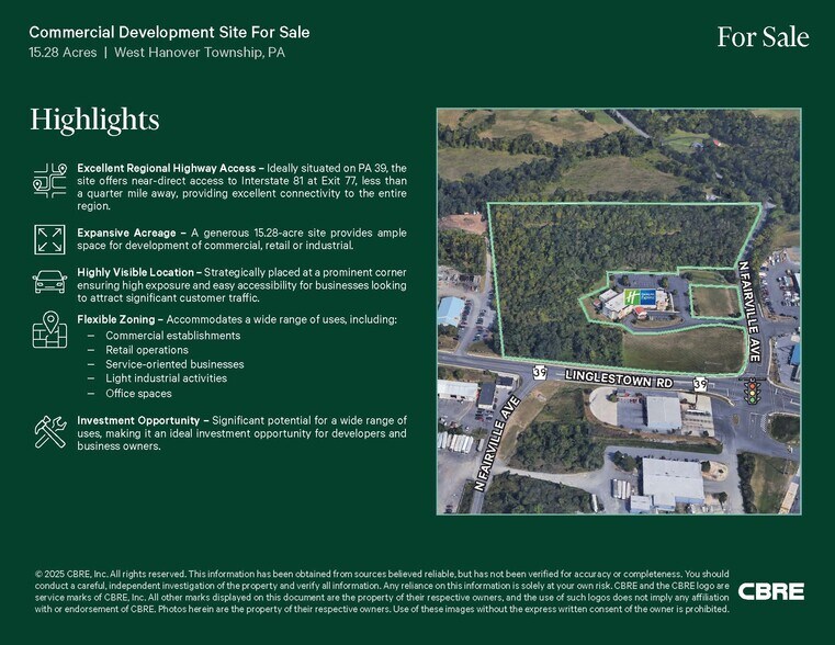 More Photos Of 7744 Linglestown Rd, Harrisburg Land For Sale