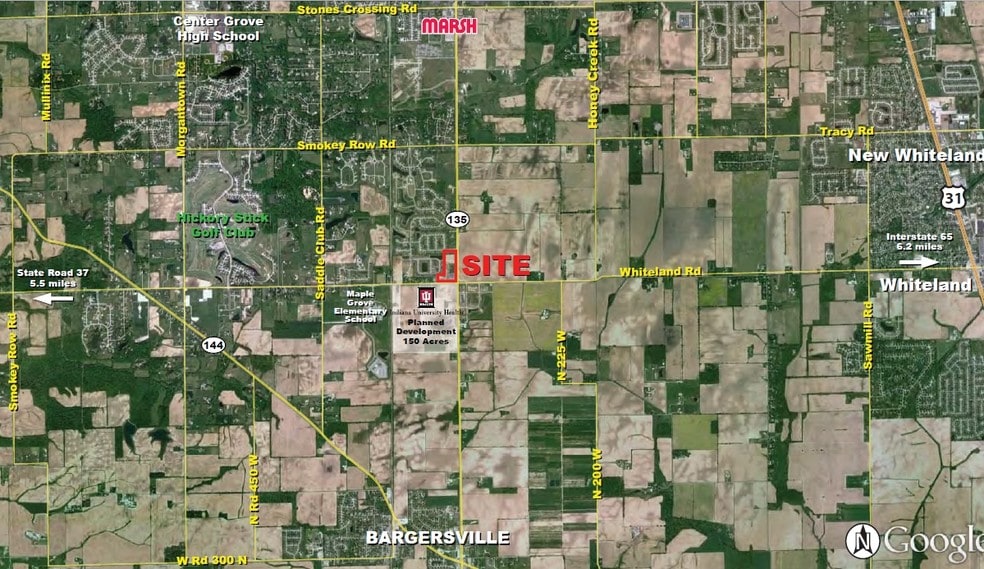 More Photos Of S State Road 135 @ Whiteland Rd, Bargersville Land For Sale